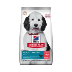 Hill's Science Plan Hypoallergenic Al Salmone Cibo Secco Cani Adulti Taglia Grande Sacco 14kg