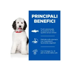 Hill's Science Plan Hypoallergenic Al Salmone Cibo Secco Cani Adulti Taglia Grande Sacco 14kg