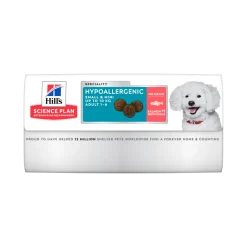 Hill's Science Plan Hypoallergenic Al Salmone Cibo Secco Cani Adulti Taglia Small Sacco 1,5kg