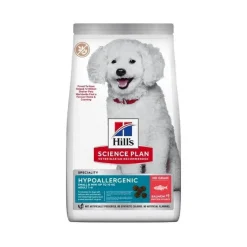 Hill's Science Plan Hypoallergenic Al Salmone Cibo Secco Cani Adulti Taglia Small Sacco 1,5kg