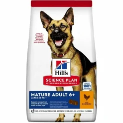 Hill's Science Plan Large Breed Mature Adult Cibo Secco Con Pollo Cani Adulti 6+ Taglia Grande Sacco 12kg