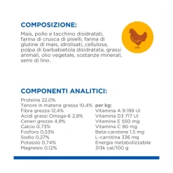 Hill's Science Plan Light Adult Crocchette Con Pollo Per Cani Taglia Media Sacco 14 Kg