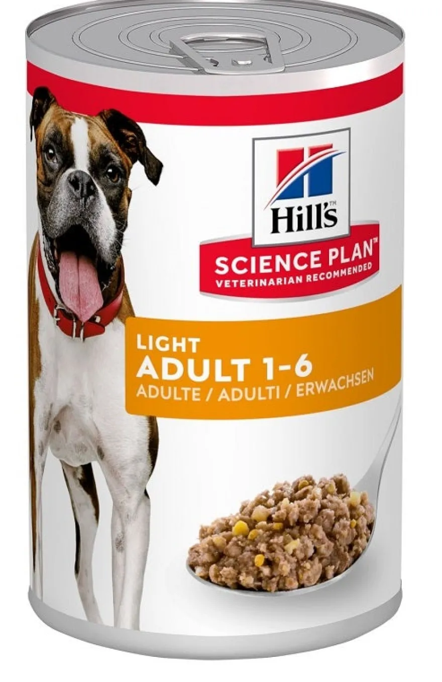 Hill's Science Plan Light Bocconcini Per Cani Adulti Lattina 370g