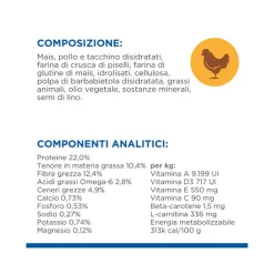 Hill's Science Plan Light Crocchette Pollo Per Cani Taglia Media 2,5kg