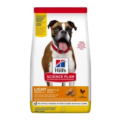 Hill's Science Plan Light Crocchette Pollo Per Cani Taglia Media 2,5kg