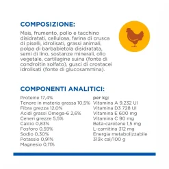 Hill's Science Plan Light Mature Adult Crocchette Con Pollo Per Cani Taglia Media Sacco 14Kg