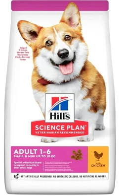 Hill's Science Plan Light Small & Mini Adult Con Pollo Cibo Secco Per Cani 6kg