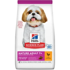 Hill's Science Plan Mature Adult 7+ Crocchette con Pollo per Cani Taglia Piccola Sacco 6 Kg