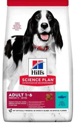 Hill's Science Plan Medium Adult Con Tonno E Riso Cibo Secco Per Cani 2,5kg
