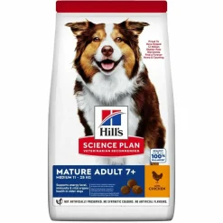 Hill's Science Plan Medium Mature Adult Cibo Secco Con Pollo Cani Adulti 7+ Taglia Media Sacco 12kg