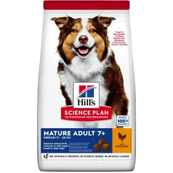 Hill's Science Plan Medium Mature Adult Cibo Secco Con Pollo Cani Adulti 7+ Taglia Media Sacco 12kg