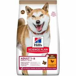 Hill's Science Plan No Grain Medium Adult Ipoallergenico Cibo Secco Con Pollo Cani Adulti Taglia Media Sacco 2,5kg