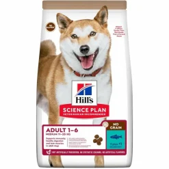 Hill's Science Plan No Grain Medium Adult Ipoallergenico Cibo Secco Con Tonno Cani Adulti Taglia Media Sacco 2,5kg