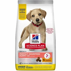 Hill's Science Plan Perfect Digestion Large Breed Puppy Cibo Secco Con Pollo E Riso Integrale Per Cuccioli Taglia Grande Sacco 12kg