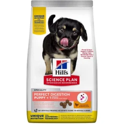 Hill's Science Plan Perfect Digestion Medium Puppy Cibo Secco Con Pollo E Riso Integrale Per Cuccioli Taglia Media Sacco 12kg