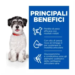 Hill's Science Plan Perfect Weight & Active Mobility Adult Crocchette Con Pollo Per Cani Taglia Piccola Sacco 1,5 kg