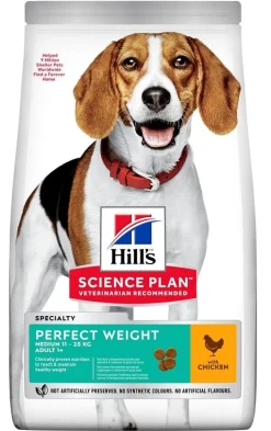 Hill's Science Plan Perfect Weight Medium Adult 1+ Chicken 2kg