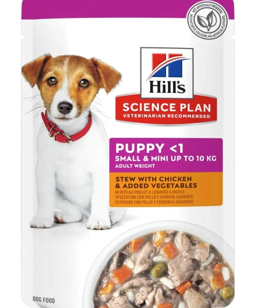 Hill's Science Plan Puppy Small And Mini Al Pollo In Spezzatino Bustina 80gr