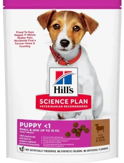 Hill's Science Plan Puppy <1 Small & Mini Up To 10 Kg Lamb & Rice Cibo Secco Per Cani 300g