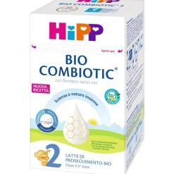 Hipp 2 Latte Di Proseguimento Bio Combiotic 600g