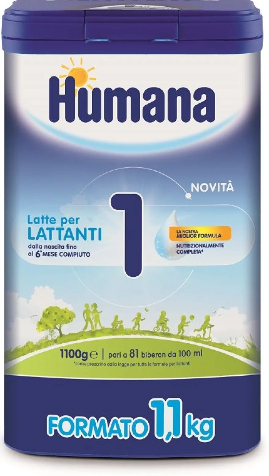 Humana 1 5hmo Latte Dalla Nascita 1100g
