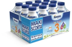 Humana 3 Probalance Latte Di Crescita Multipack 12 Bottiglie 1 Anno+