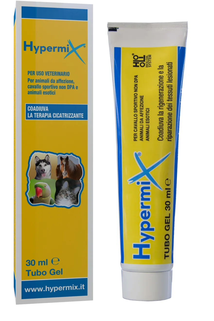 Hypermix Crema/Gel Cicatrizzante Uso Veterinario 30ml