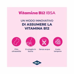 Ibsa Vitamina B12 30 Film Orali: Integratore Energetico Quotidiano
