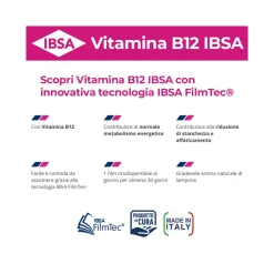 Ibsa Vitamina B12 30 Film Orali: Integratore Energetico Quotidiano