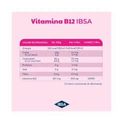 Ibsa Vitamina B12 30 Film Orali: Integratore Energetico Quotidiano