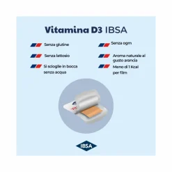 Ibsa Vitamina D3 2000UI: 30 Film Orodispersibili