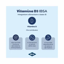Ibsa Vitamina D3 2000UI: 30 Film Orodispersibili