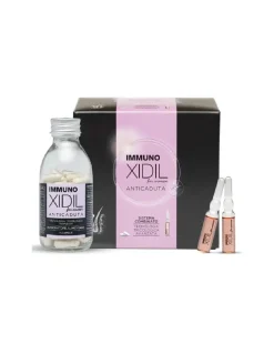 Immuno Xidil Anticaduta Donna Trattamento Combinato 60 Capsule + 15 Fiale