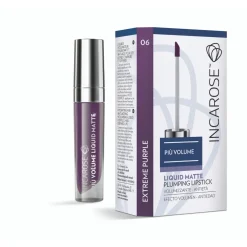 Incarose Più Volume Liquid Matte Plumping Lipstick 06 Extreme Purple