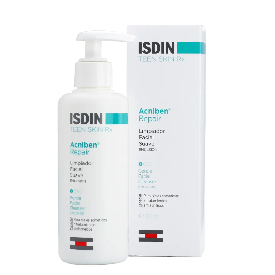Isdin Acniben Repair Detergente Delicato Viso 180ml