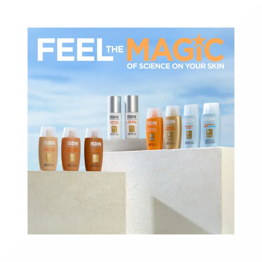 Isdin Fotoprotector Fusion Water Magic Repair Color 50ml SPF50