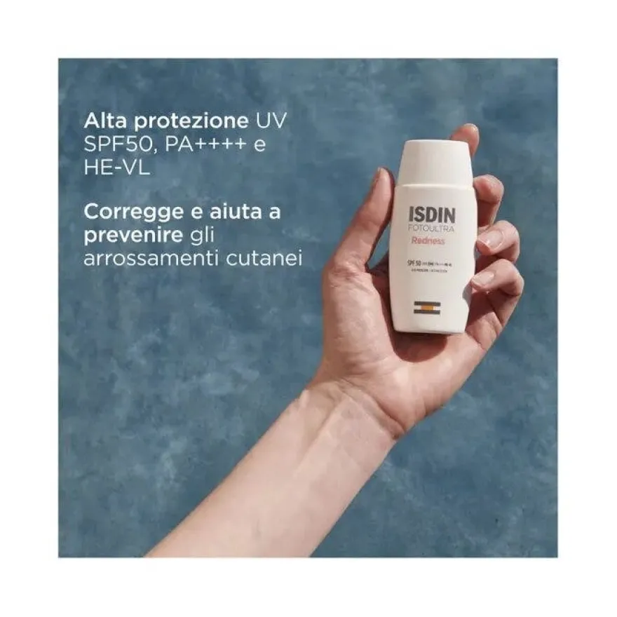 Isdin Foto Ultra Redness SPF50 Fotoprotezione Viso 50ml