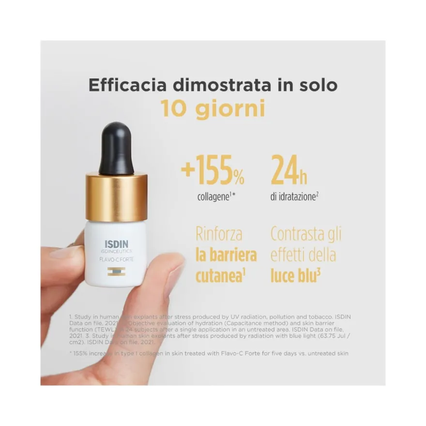 Isdin Isdinceutics Flavo-C Forte Viso 1 Flaconcino
