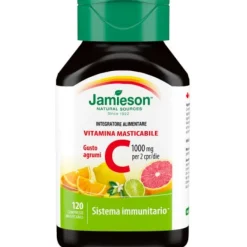 Jamieson Vitamina C 1000 Gusto Agrumi 120 Compresse Masticabili