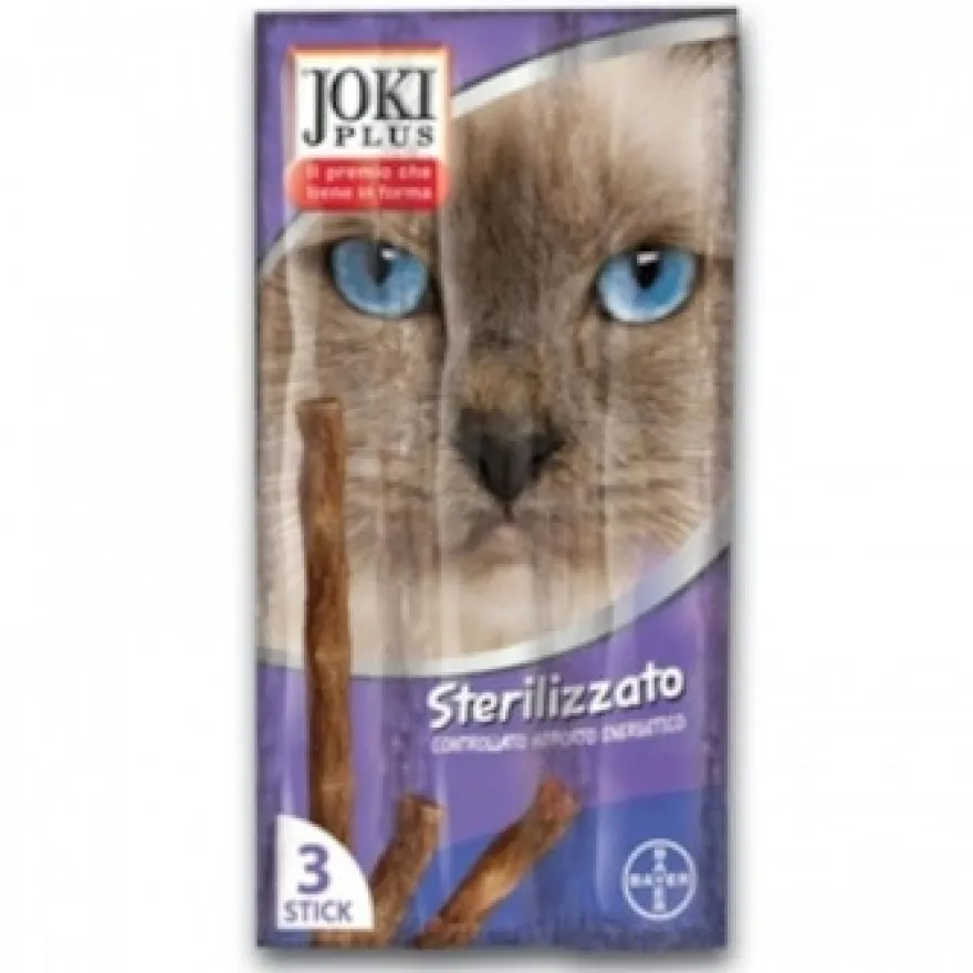 Joki Plus Bastoncino Per Gatti Sterilizzati 3x5g