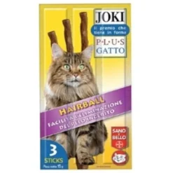 Joki Plus Special Hairball Bastoncino Anti Boli Di Pelo Gatti Adulti 3x5g