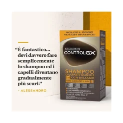 Just For Men Control Gx 2 In 1 Shampoo/Balsamo Colorante Graduale 118ml