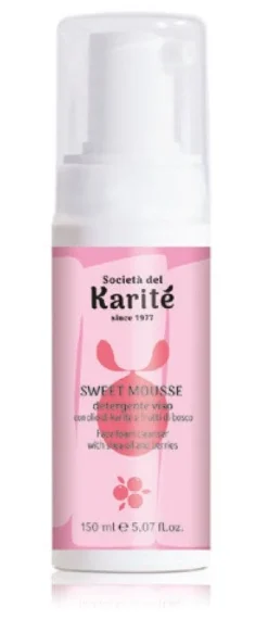 Karité Sweet Mousse Detergente Viso 150ml