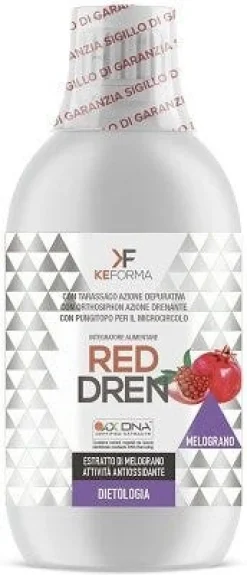 Keforma Red Dren Antiossidante Gusto Melograno 500ml
