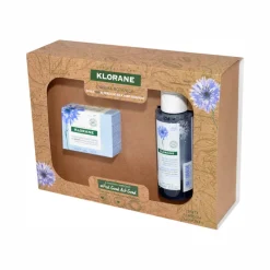 Klorane Cofanetto Rituale Viso Fiordaliso BIO E Acido Ialuronico Crema 50ml + Acqua Micellare 100ml
