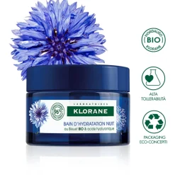 Klorane Crema Notte Idratante Fiordaliso Bio 50ml
