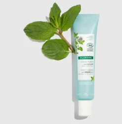 Klorane Crema Purificante Viso Menta Acquatica Bio 40ml