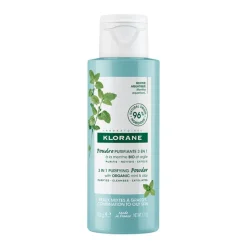 Klorane Polvere Purificante Menta Acquatica Bio 50g