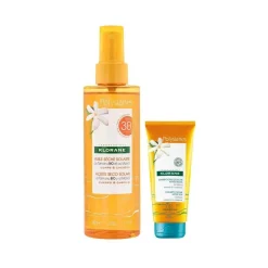 Klorane Polysianes Olio al Tamanu Bio e Monoï 200ml + Shampoo Doccia Doposole al Monoï 75ml