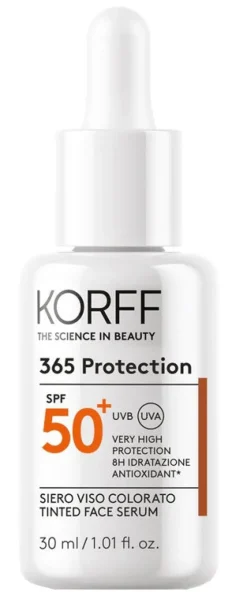 Korff 365 Protection Siero Viso Colorato 30ml SPF50+